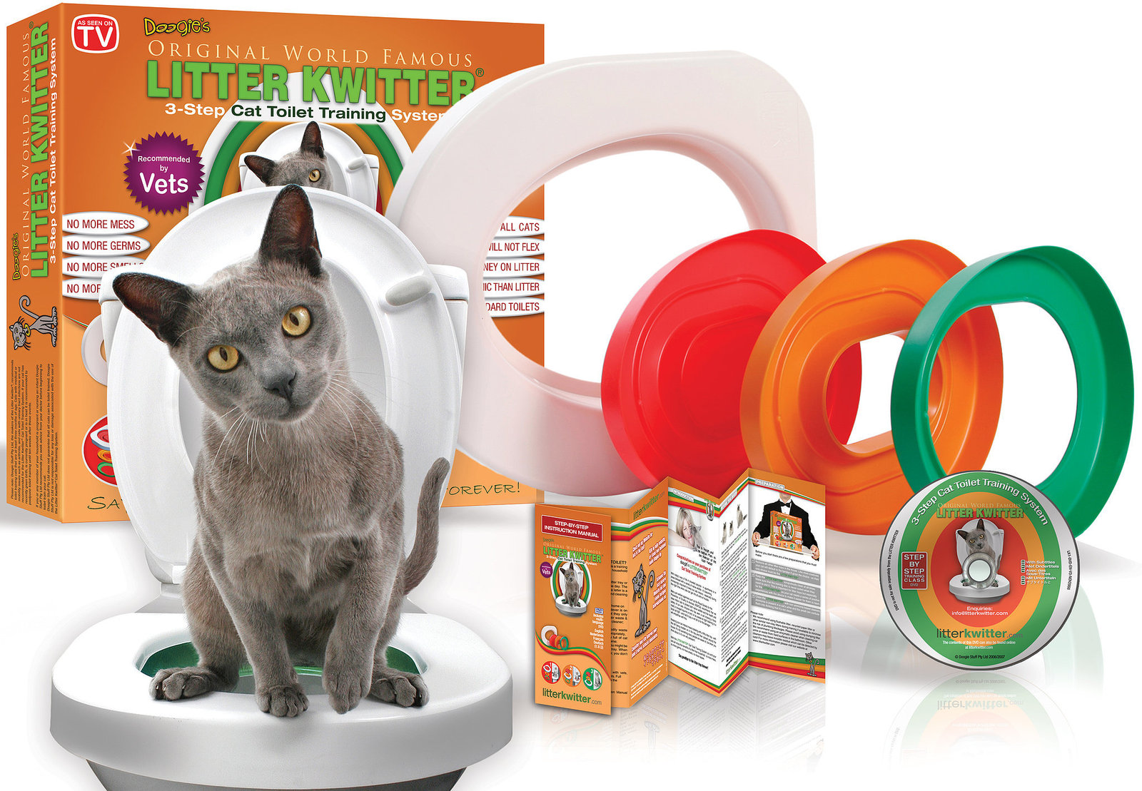 Litter Kwitter Original Toilet for Cats