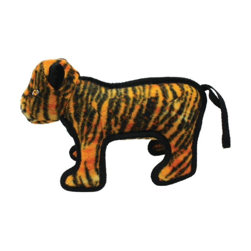 Tuffy Zoo Animals Tatters the Tiger Tough Toy for Dog