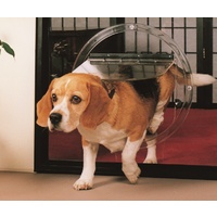 Transcat Large Pet Door for Cats & Small-Med Dogs - For Installation in Glass Doors & Windows image 0