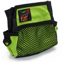 Black Dog Treat & Training Tote Bag with Adjustable Belt - Purple image 0