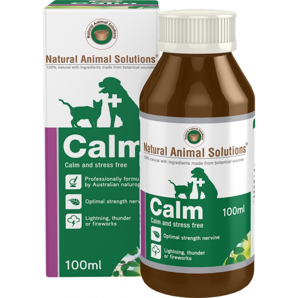 Natural Animal Solutions "Calm" Remedy for Cats & Dogs