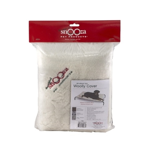 Snooza Flea Free Woolly Replacement Cover Dog Bed Brown