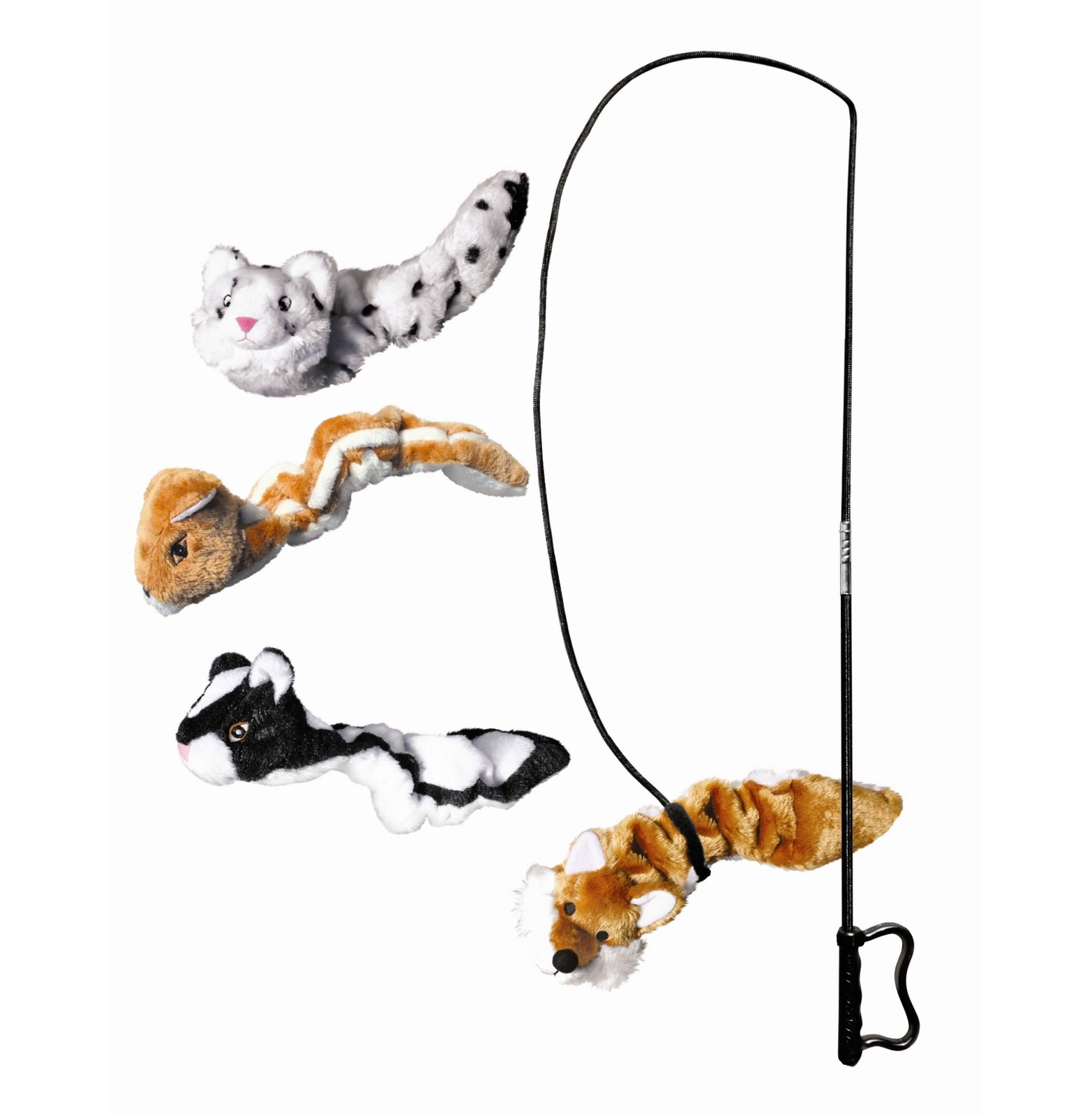 Kong Chaseit Fishing Rod Plush Squeaker Toy for Dogs eBay