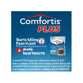 Comfortis PLUS for Dogs Kills Fleas, Worm & Heartworm - 6 Pack image 6