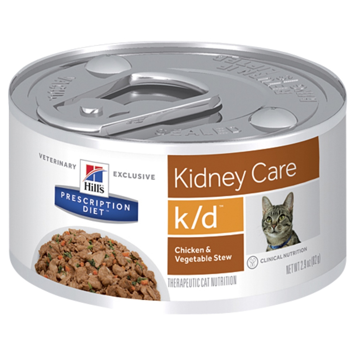 Hills Prescription Diet FELINE K/D Renal Health Chicken Wet Cat Food 156g X 24 eBay