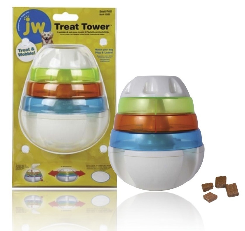 JW Tower Treat Dispenser Dog Toy