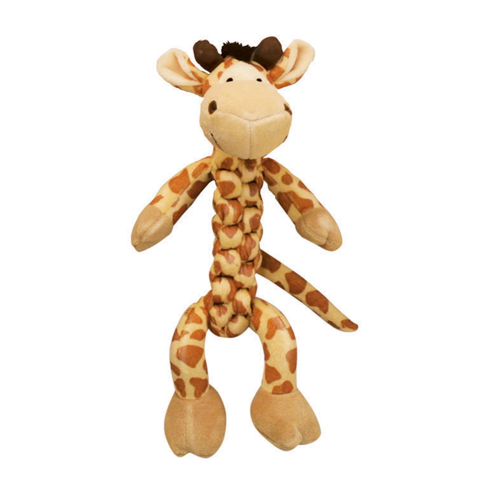 KONG BraidZ Giraffe Dog Toy