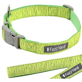 Fuzzyard "Tiger & Lime" Original Nylon Dog Collar