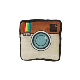 Fuzzyard "Dogsta" Instagram Camera Plush & Crinkles Dog Toy