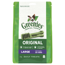 Greenies Dental Chew Treats for Dogs - 340g Treat-Paks