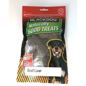 Black Dog Dried Beef Liver 100% Aussie Treats for Cats & Dogs