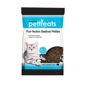 Purr-fection Seafood Petites Treats for Cats 80g