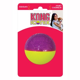 Kong Iconix Dog Toy Textured Dog Ball - Large
