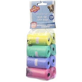 Spotty Pink Bone Dispenser and Refills for Dogs