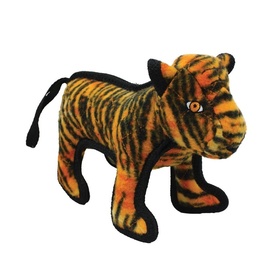 Tuffy Zoo Animals - Tatters the Tiger Tough Dog Toy