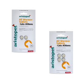 Aristopet Intestinal All Wormer Tablets for Cats & Kittens