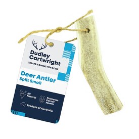 Dudley Cartwright Split Antler Dental Dog Chew - Naturally Shed