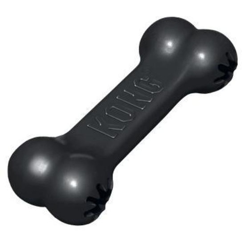 KONG Extreme Rubber Goodie Interactive Treat Holder Bone Dog Toy - Large main image