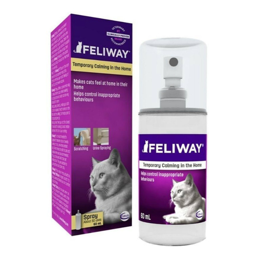 Feliway Anti-Anxiety Calming Pheromone Spray for Cats - 60ml main image