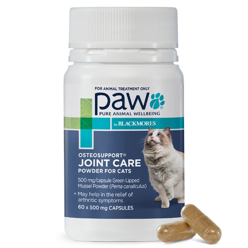 Paw Osteosupport Joint Care Powder Capsules for Cats - 60s main image