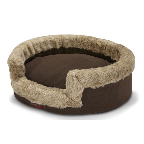 Snooza Buddy Bed Furry Eskimo Print for Dogs