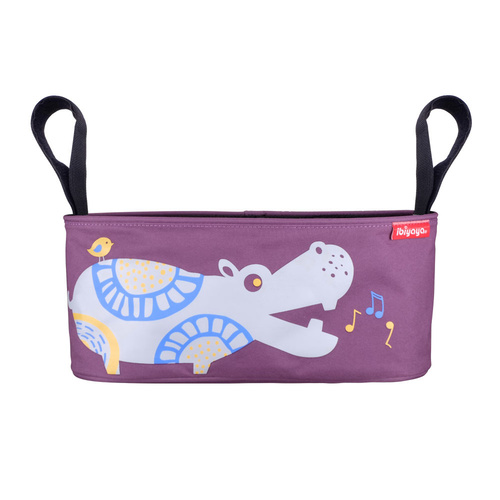 IBIYAYA Pet Pram Stroller Organiser Pouch - Hippo main image