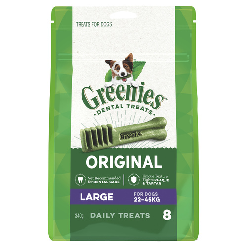 Greenies Dental Chew Treats for Dogs - 340g Treat-Paks main image