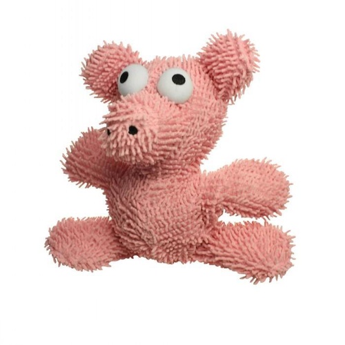 Mighty Microfibre Squeaker Pig Tough Toy for Dogs - Tuffy