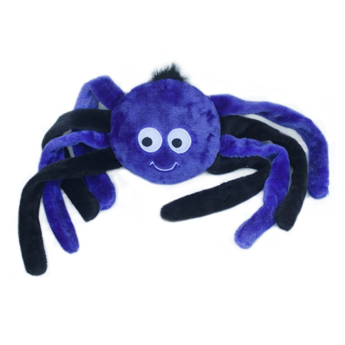 Zippy Paws Grunterz Dog Toy - Purple Spider main image