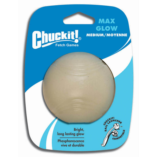 Chuckit Max Glow in the Dark Ball for Dog