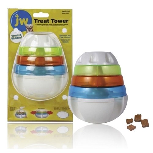 JW Tower Treat Dispenser Dog Toy