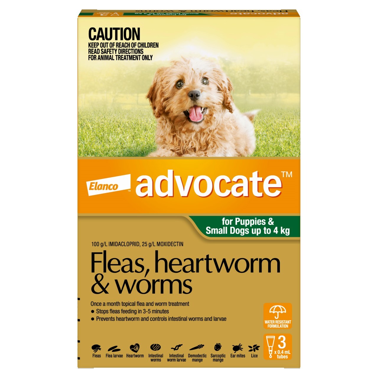 Advocate Flea Worm Control for Dogs 3 pack