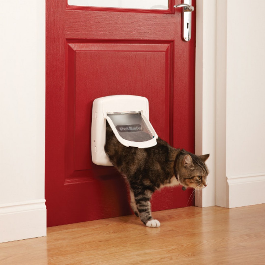 Staywell Deluxe Magnetic Cat Flap Door Set image 0
