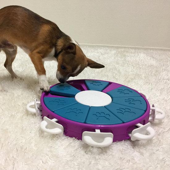 Nina Ottosson Interactive Treat Hiding Dog - The Twister in Purple image 0