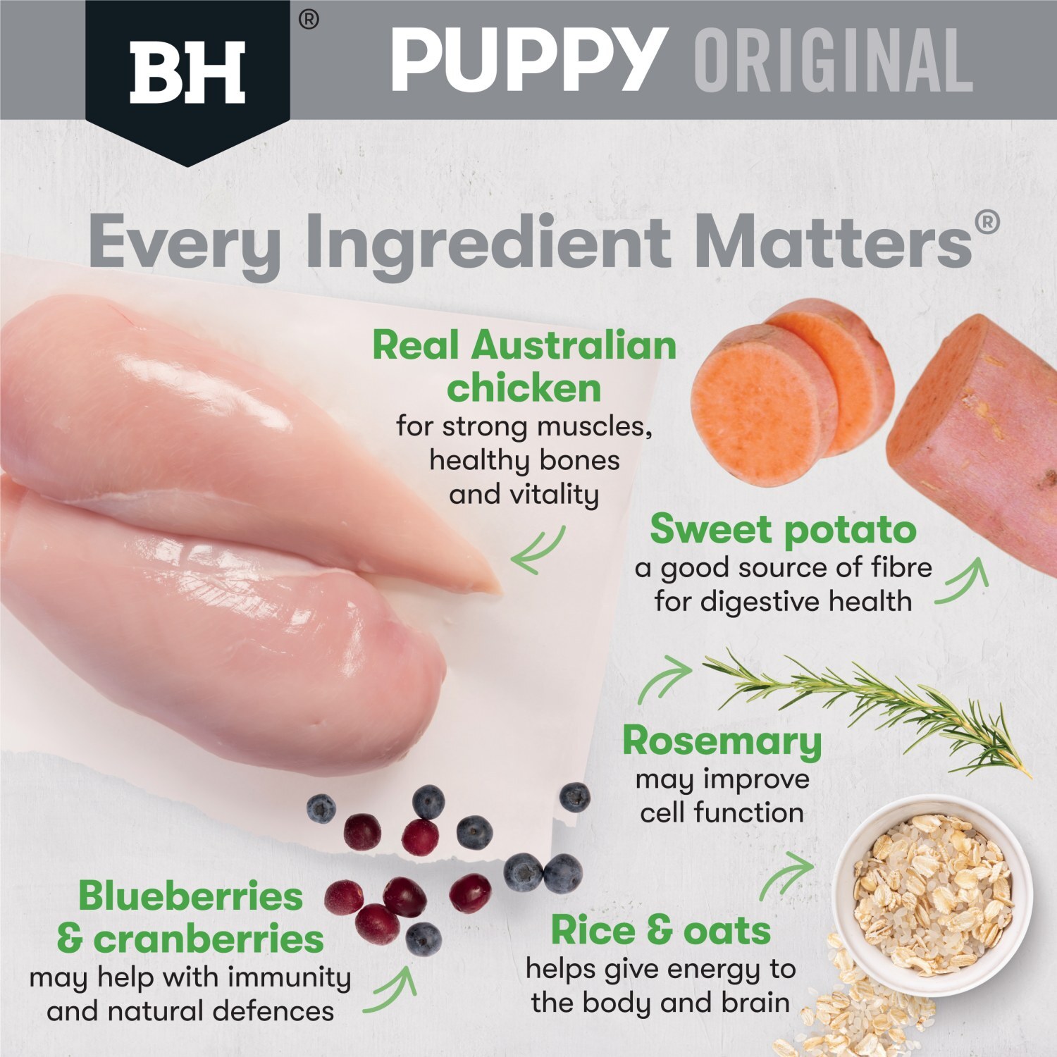 Black Hawk Original Chicken & Rice Puppy Dry Dog Food - Medium Breeds image 0