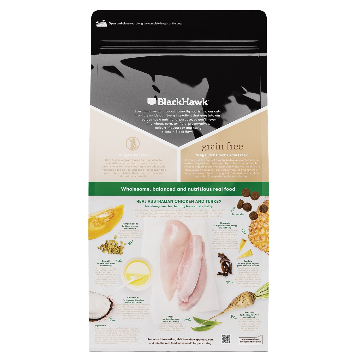 Black Hawk Original Fish Potato Food for Adult Dogs