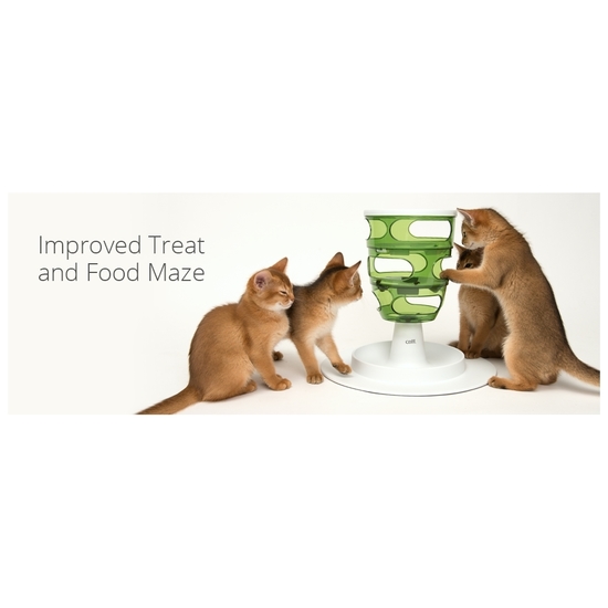 Catit Senses 2.0 Cat Food Tree - New & Improved Food Slow Food Maze image 0