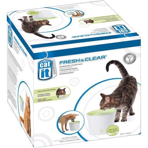 Catit Fresh & Clear Water Pet Fountain for Cats & Dogs 3 litres