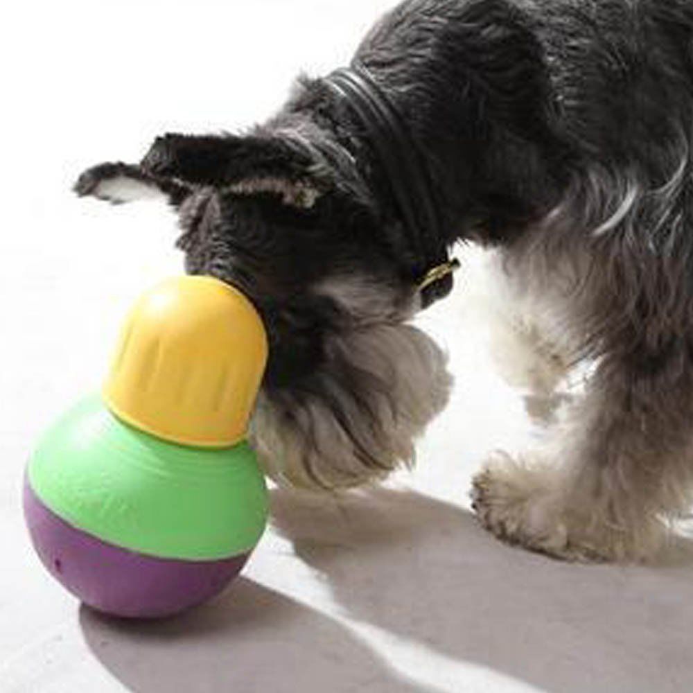 Starmark Bob a Lot Interactive Treat Dispenser Dog Toy - Small image 0