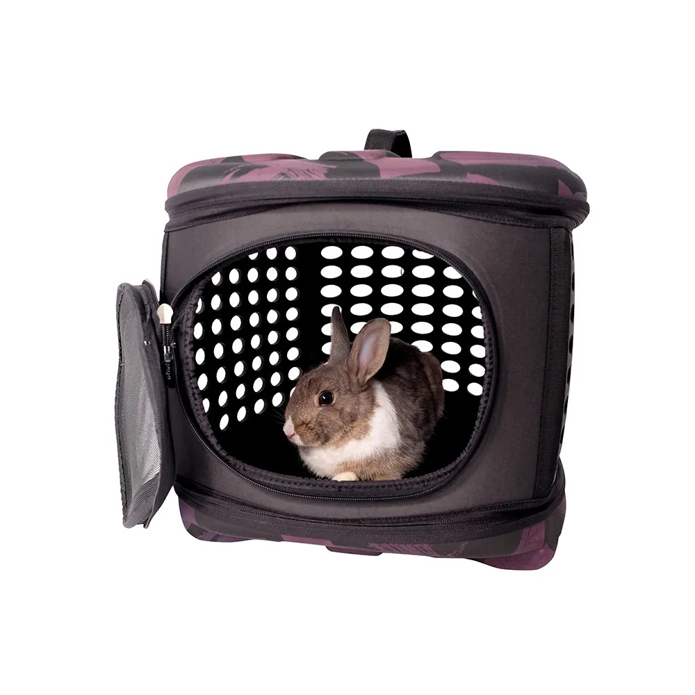 Ibiyaya Collapsible Travelling Pet Carrier for Cats & Dogs - Stardust image 0