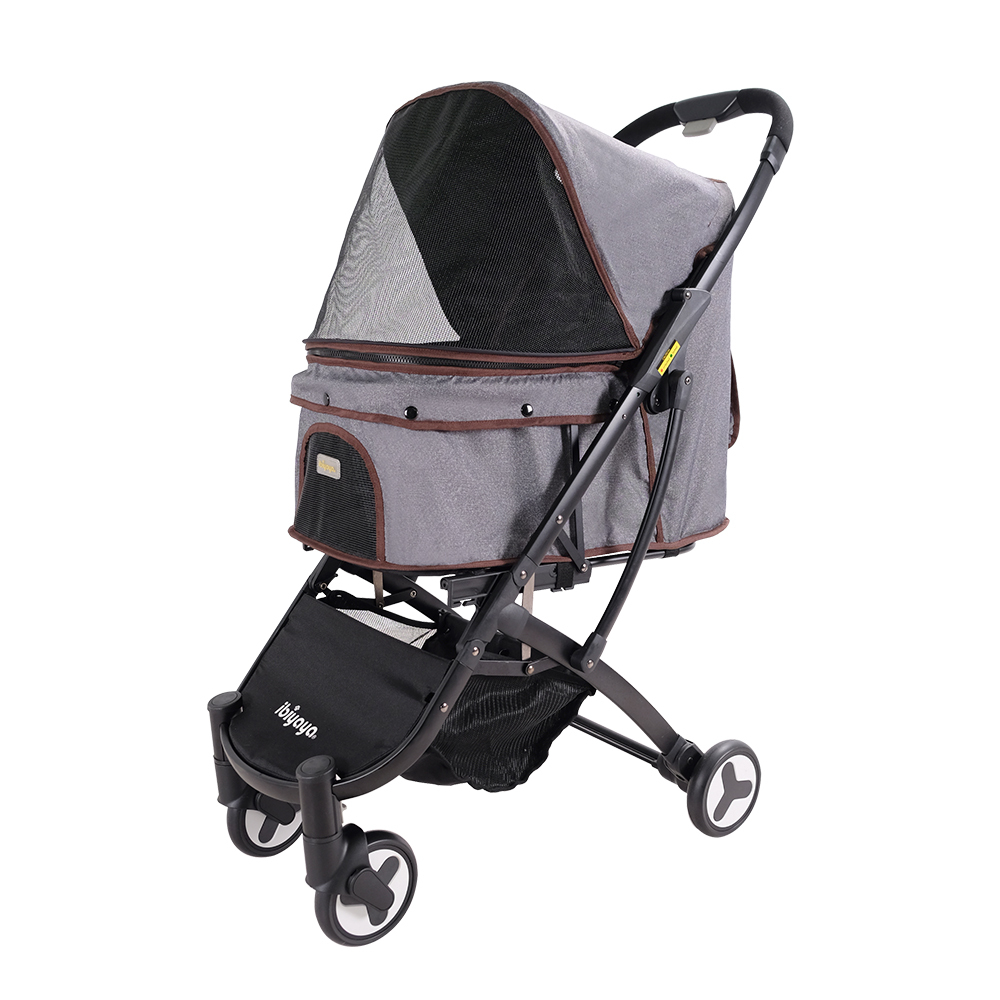 Ibiyaya Speedy Fold Pet Buggy Gray