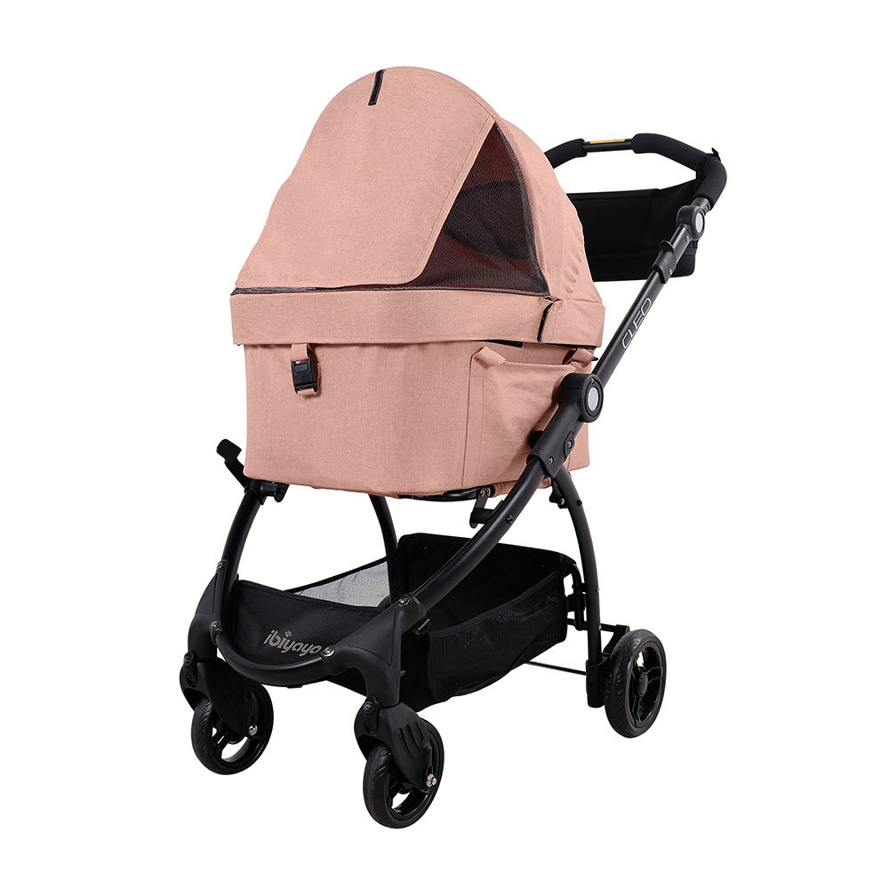 Ibiyaya CLEO Multifunction Pet Stroller & Car Seat Travel System - Coral Pink image 0