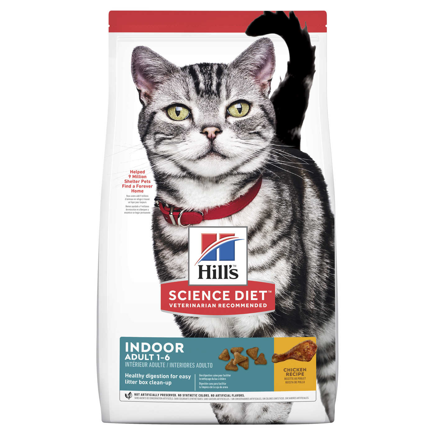 Hills Science Diet Adult Indoor Dry Cat Food image 0