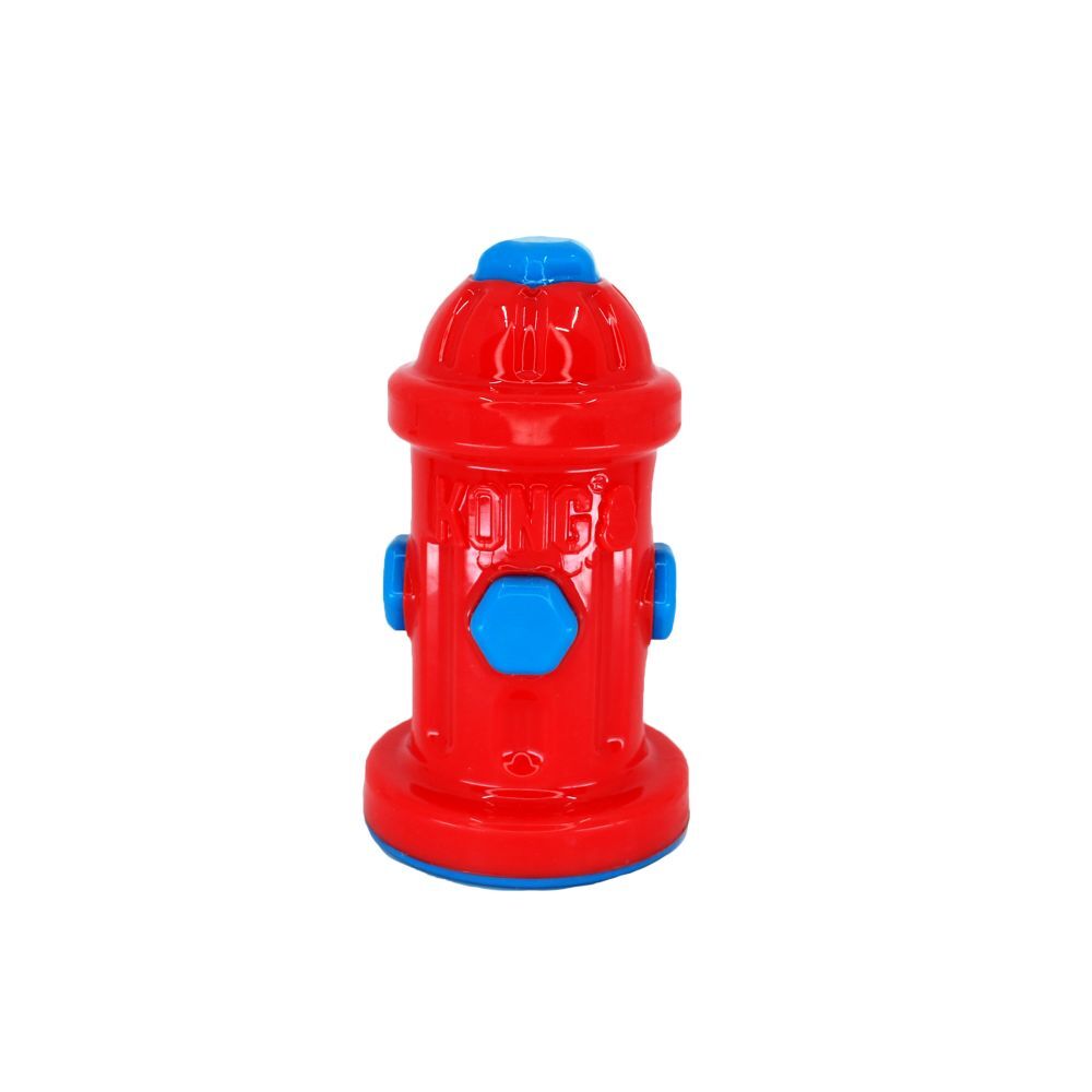 3 x KONG Eon Fire Hydrant Floating Squeaker Dg Toy image 0