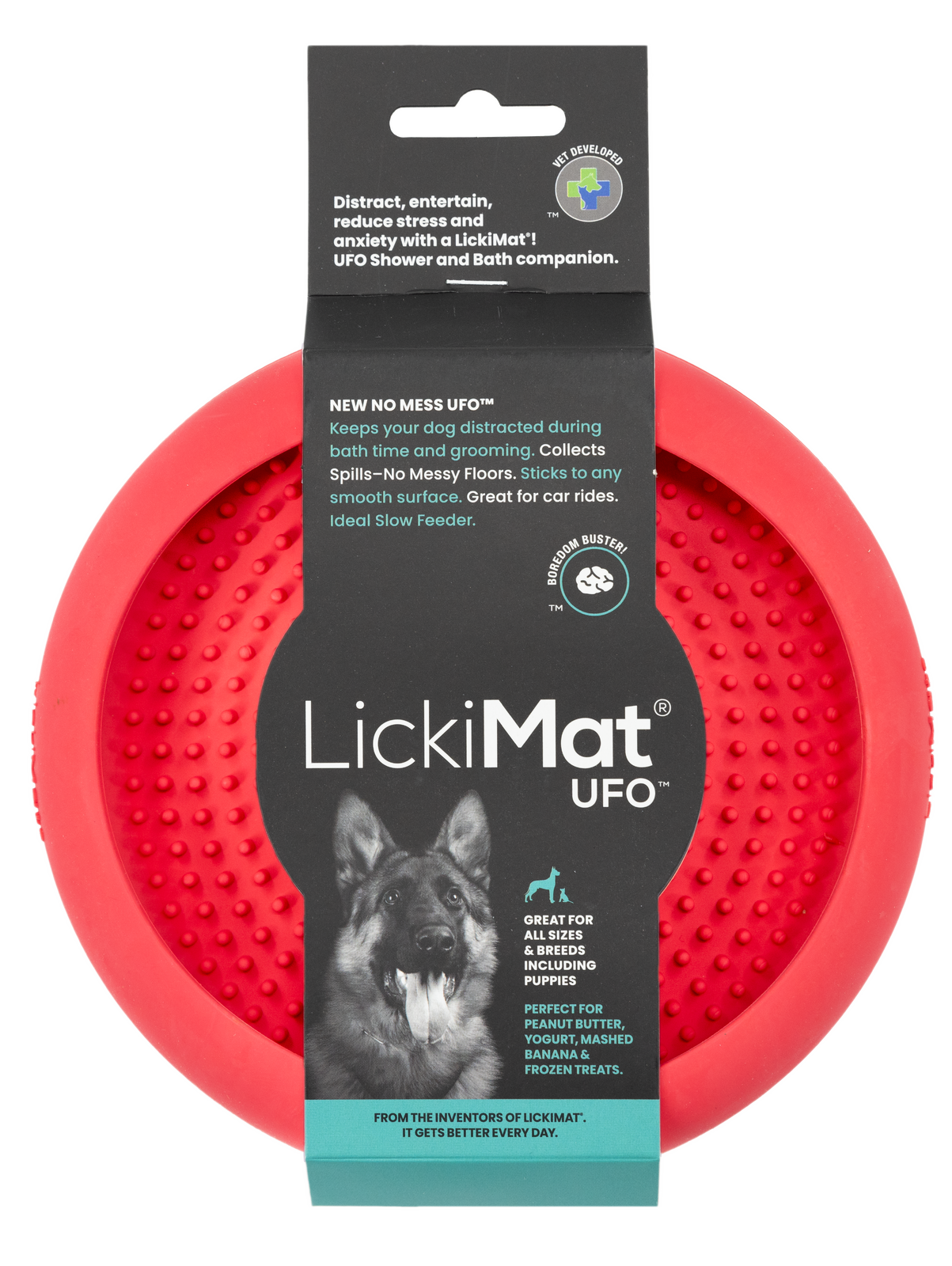 Lickimat UFO Slow Food Anti-Anxiety Licking Dog Bowl image 0