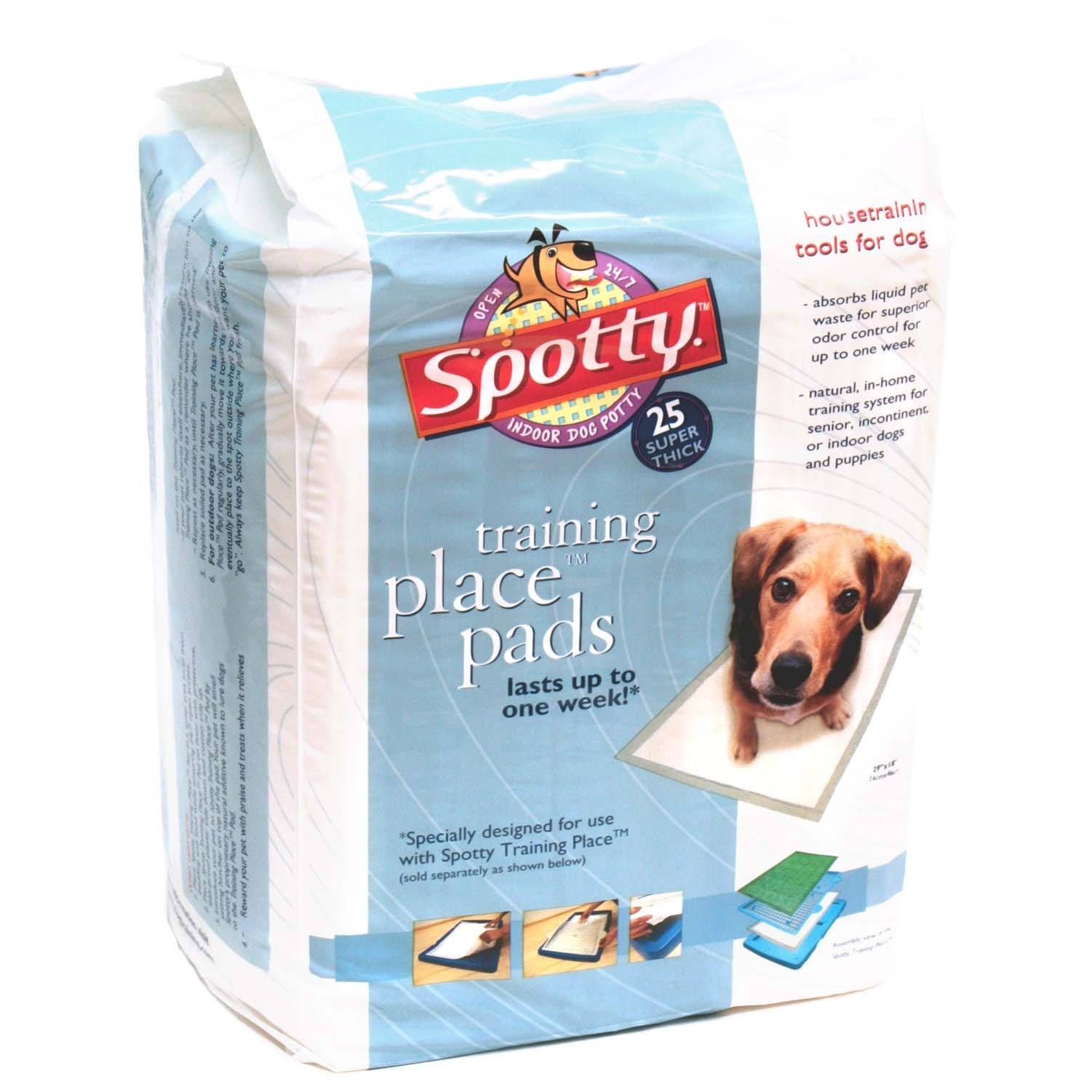 Dog potty pads Spotty Indoor Dog Potty Pads