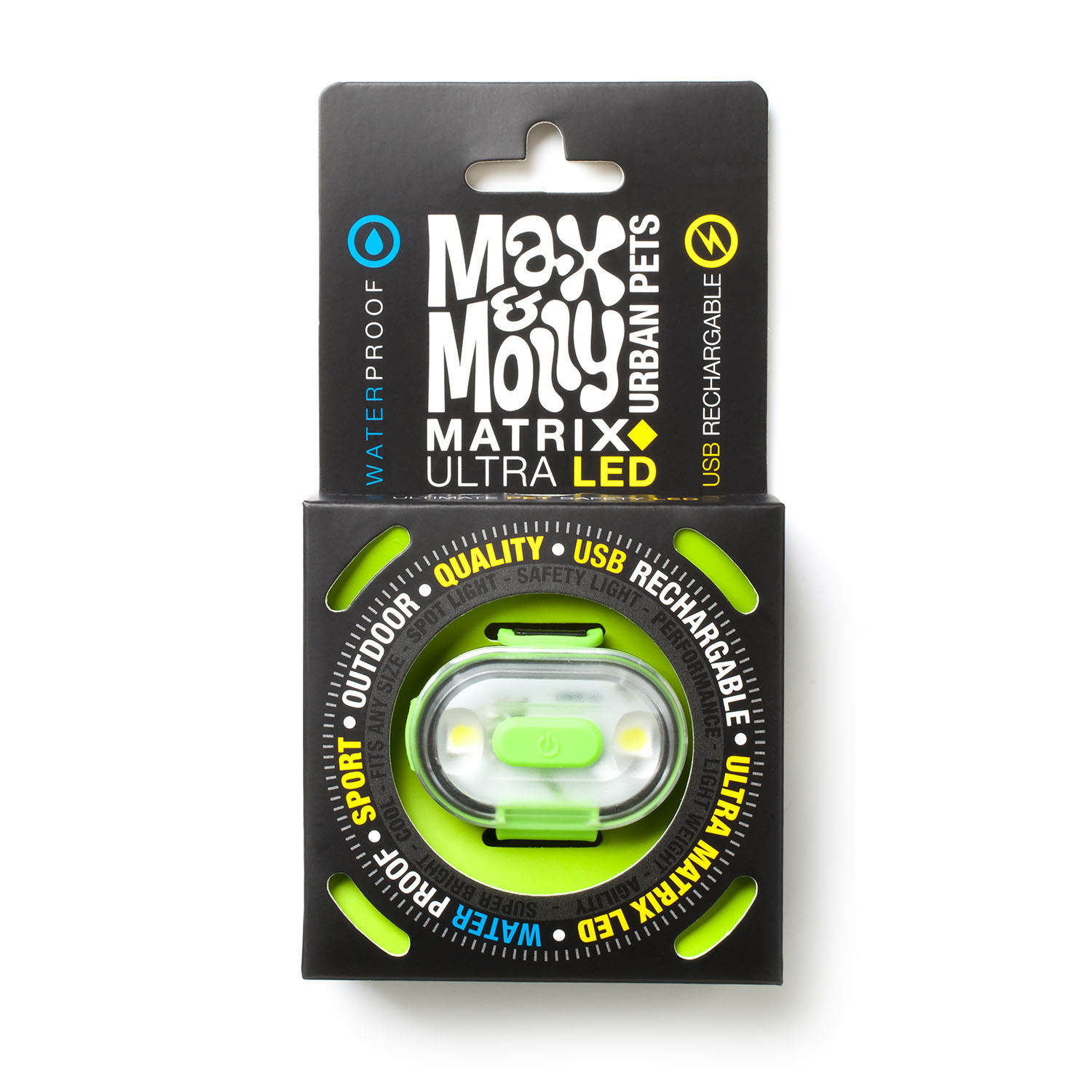Max & Molly Matrix Ultra LED Harness and Collar Safety light image 0