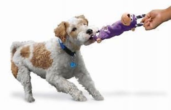 KONG Tugger Knots Tug & Fetch Dog Toy - Medium/Large Monkey x 3 Unit/s image 0
