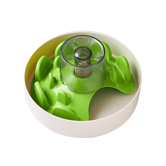 SPIN UFO Maze Interactive Dog Bowl and Slow Feeder image 0