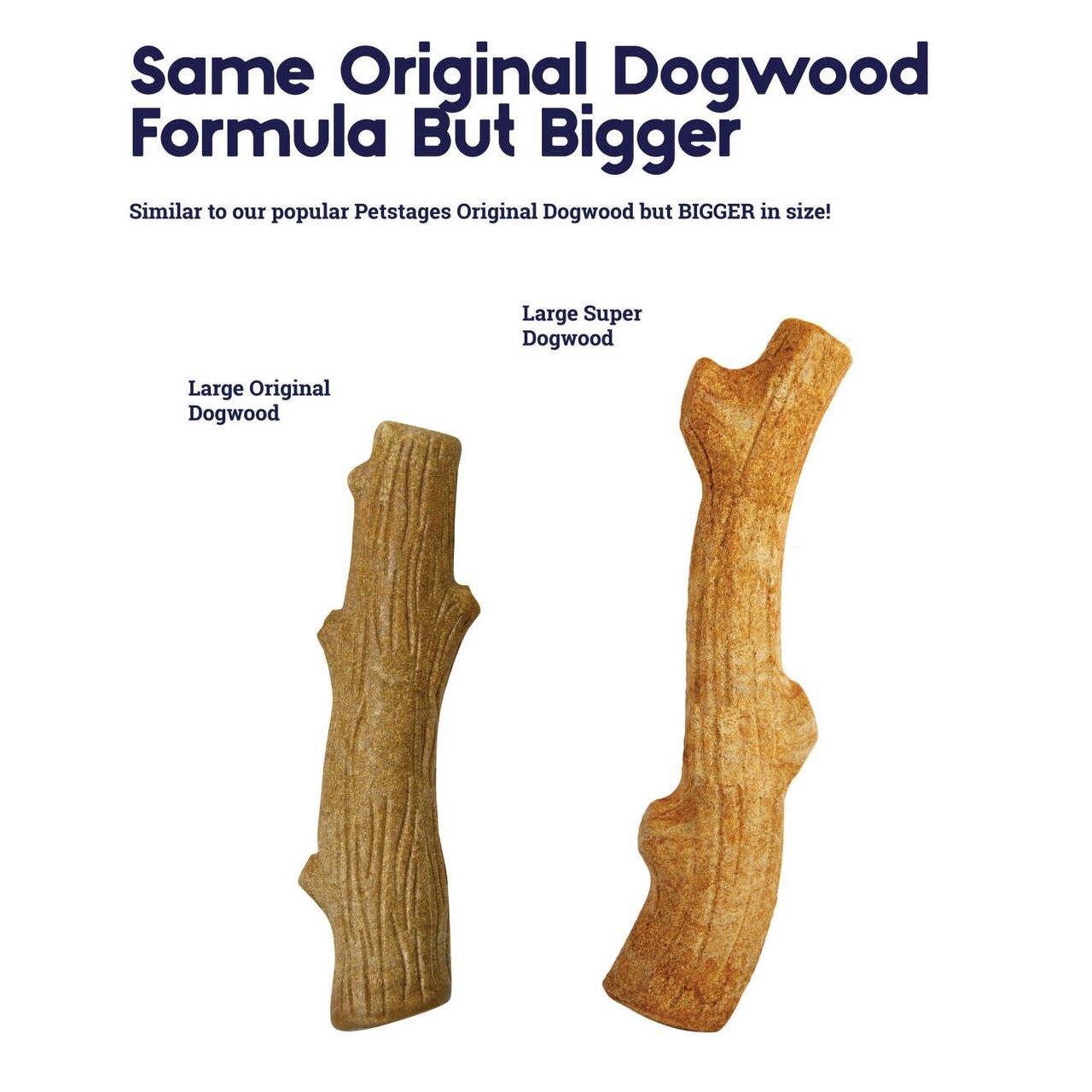 Petstages Super Dogwood Dog Chew Stick - Medium image 0